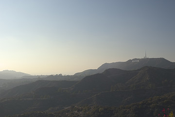 Los Angeles-USA, October, 3:View at Hollywood Hill in Los Angele