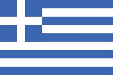 Greek flag vector