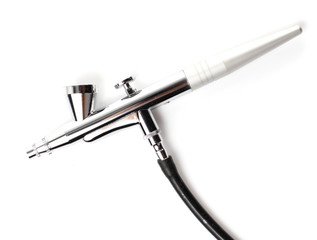 Airbrush Paint on White background