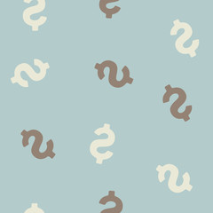 seamless background: money