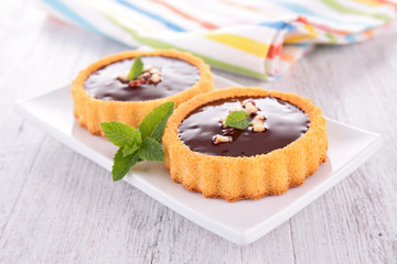chocolate tart