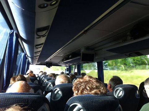 voyageurs en bus
