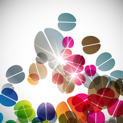 abstract background: brain