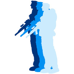 3 Scharfsch&uuml;tze Sniper Soldaten Team