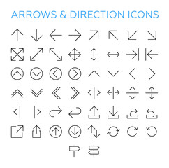 Arrows & Direction icons