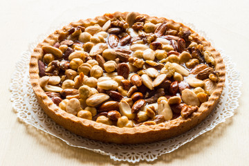 Tarts of  dried fruit