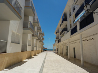 Fototapeta premium Barbate Station balnéaire Andalousie Espagne