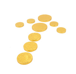 arrow gold coin