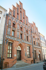 The view of the house of Kopernik in Torun © anrymos