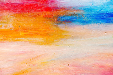 Abstract art background. Hand-painted background