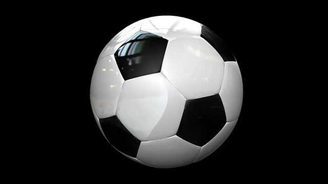 Seamless Looped Reflective Soccer Ball