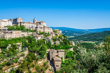 Fototapeta premium Gordes medieval village in Southern France (Provence)