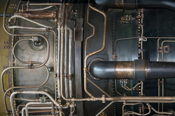 Jet engine detail