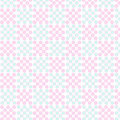 Seamless geometric tiles dotted pattern background