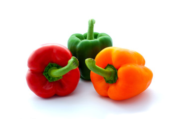 Three Bell Peppers