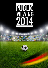 Public Viewing 2014 © by-studio