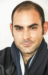 Fototapeta premium Portrait of a mediterranean man
