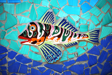 Ceramic Fish the Amalfi Coast, Italy