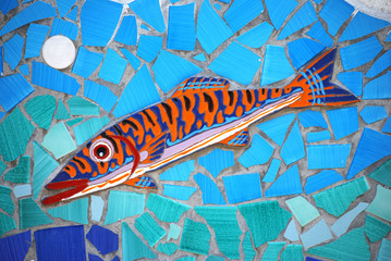 Ceramic Fish the Amalfi Coast, Italy