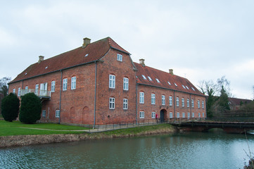 Obraz premium Boller castle, Horsens, Denmark