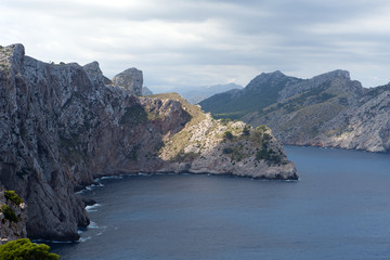 Fototapeta premium Cape Formentor on Majorca, Balearic island, Spain