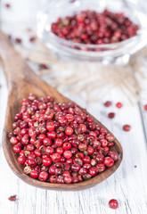 Pink Peppercorns (close-up shot)