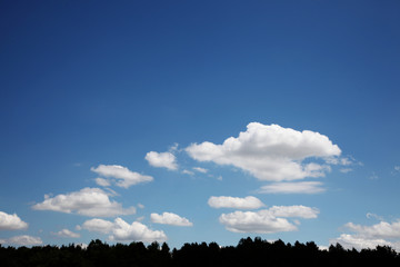 Himmel mit Wolken