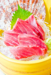 Tuna sashimi
