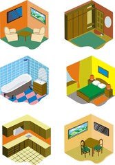Rooms in the home