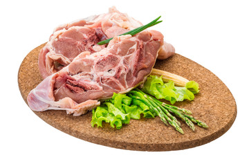 Raw lamb