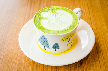 Green tea latte