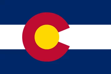 Foto op Canvas Colorado State Flag © Al