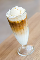 Iced coffee