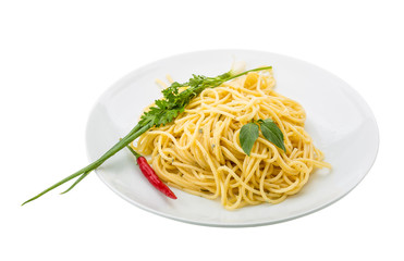 Pasta with four cheeses