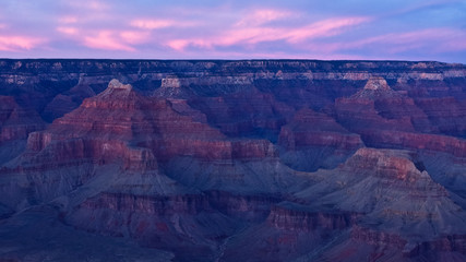 Fototapeta na wymiar The Grand Canyon at Sunset