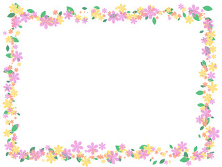 花フレーム　Flowerframe