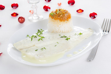 Repas de fêtes Filet de bar