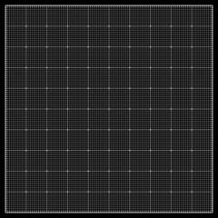 Square grid background. Vector