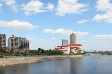 水辺の風景