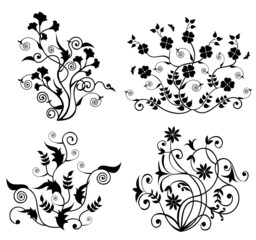 Floral Pattern Set-Vector