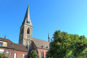 Fototapeta na wymiar Piotra i Pawła Kościół Duisburg Marxloh