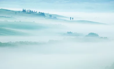 Fotobehang tuscan fog © ZoomTeam
