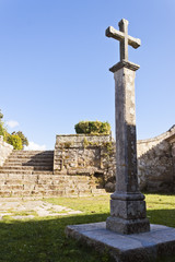 Cross in Castro Park, Vigo.