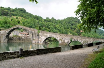 The Devil Bridge - bridge of the Madeleine