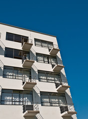 Bauhaus Dessau Rückansicht