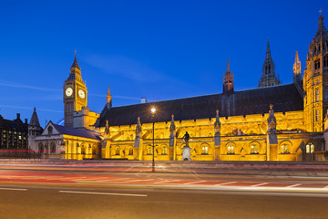 Houses Of Parliament At Night
