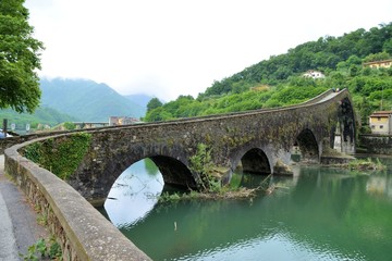The Devil Bridge - bridge of the Madeleine