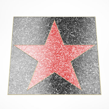 Red star plate