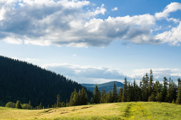 Fototapeta premium Mountain valley