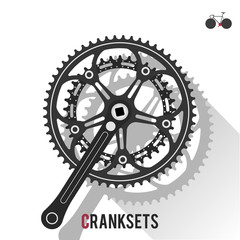 Obraz premium Cranksets
